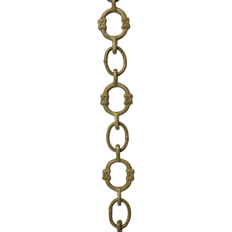 Chaîne ou bris de chaîne (3 pieds), Laiton antique