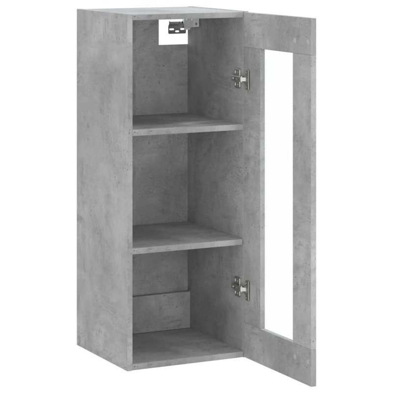 Medalia Bathroom Cabinet, Concrete Grey