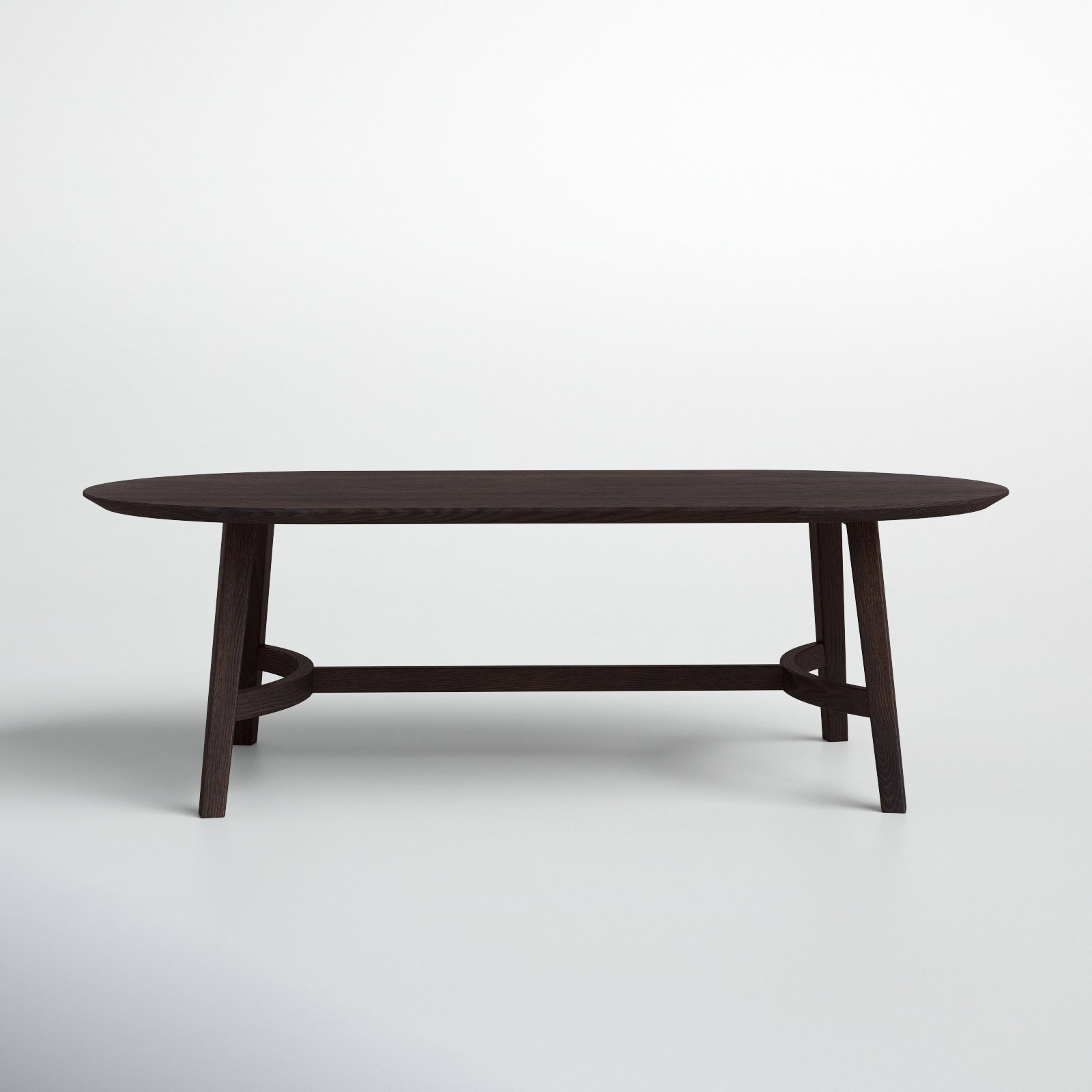 Signa Solid Wood Coffee Table, Brown