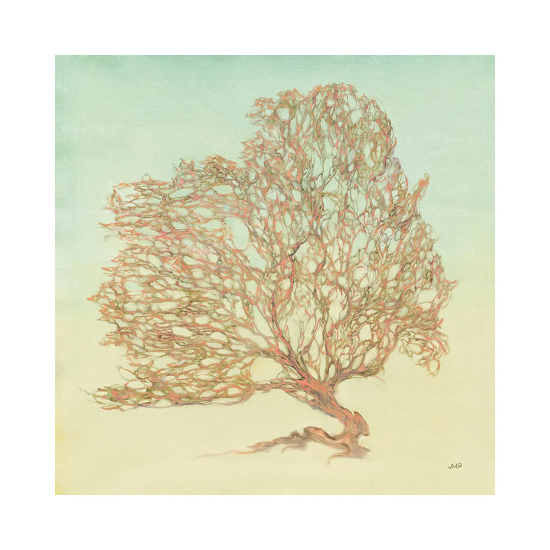 Sea Fern I by Julia Purinton - Wrapped Canvas Painting, 30.48 cm H x 30.48 cm W