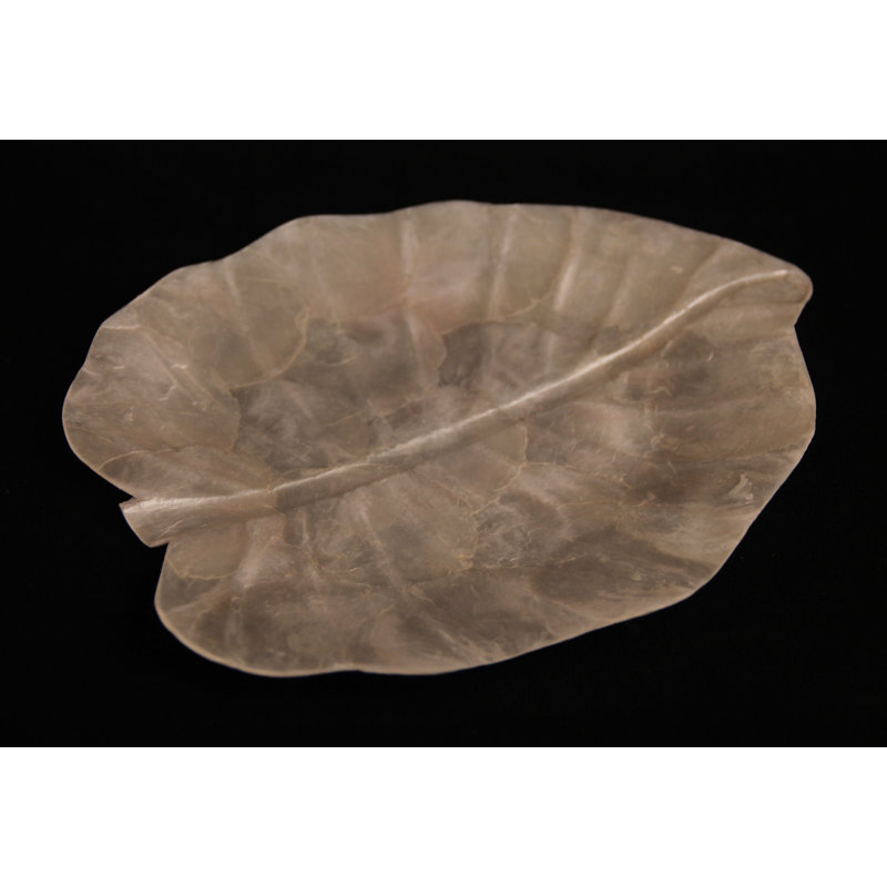Plateau de feuille capiz Shelford