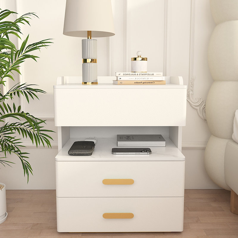 Lushawn 18.8'' W Nightstand, Off White