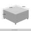 Repose-pieds en velours beige-1647830018
