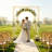 98.4'' H X 70.8'' W Carbon Steel Wedding Backdrop Stand-90212833