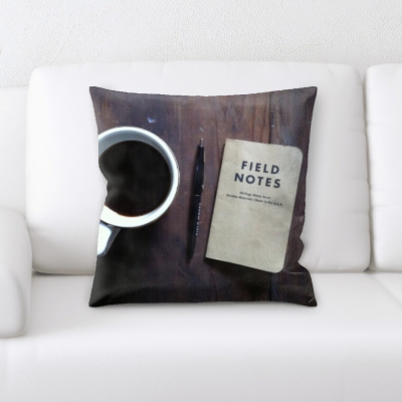 Microsuede Throw Pillow