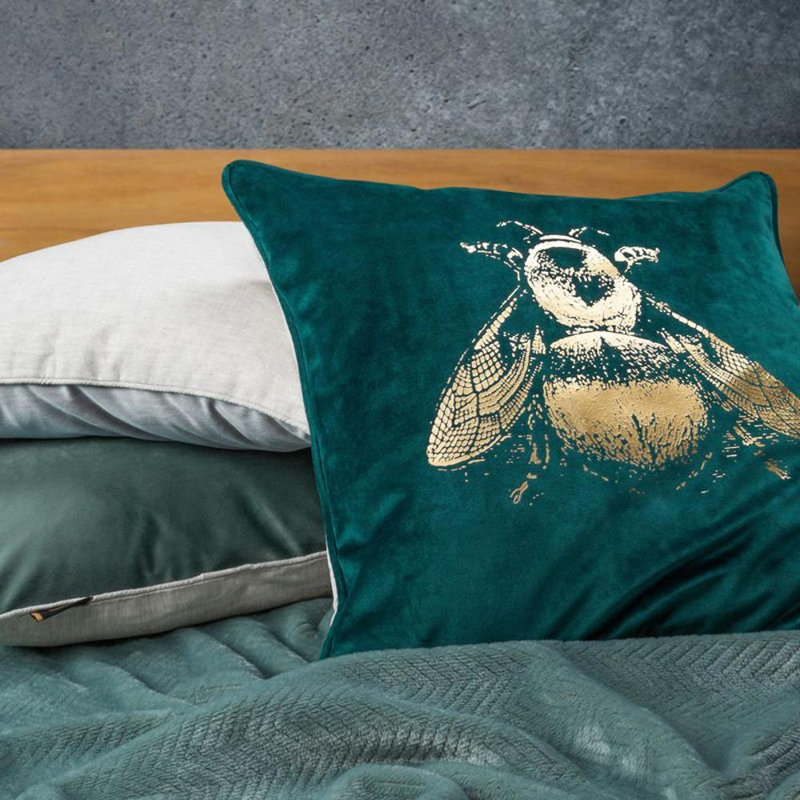 Square Pillow Case, Turquoise