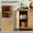 Fausta Transitional 32.75''W Solid Wood Cabinet with Simple Assembly-1895414474