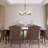 Lougene 5 - Light Ring Modern Chandelier With Globles