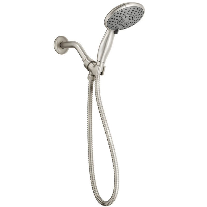 Handheld Shower Head 2.0 GPM GPM with Self-Cleaning, Brushed Nickel