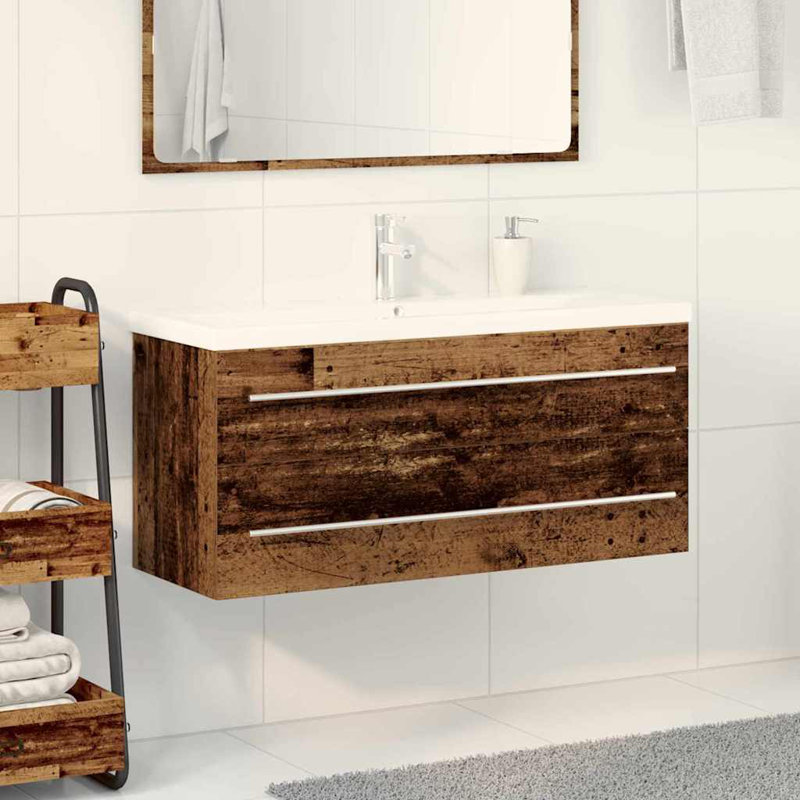 38.5mm Single Bathroom Vanity with Basin