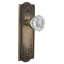 Meadows Plate with Crystal Door Knob-910607137