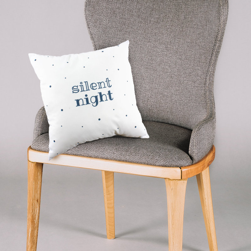 Housse et insert de coussin carré saisonnier