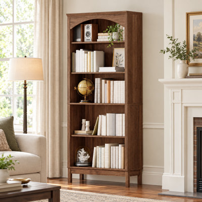 5-Tier bookcase with open shelves