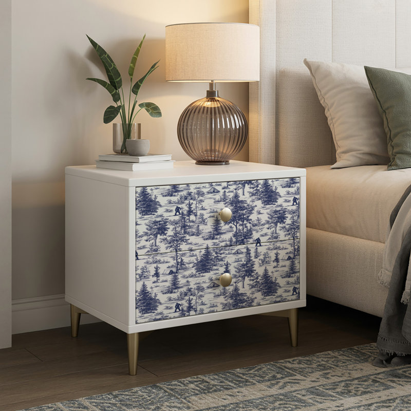 Papier peint adhésif Bigfoot Novelty Toile, Bleu