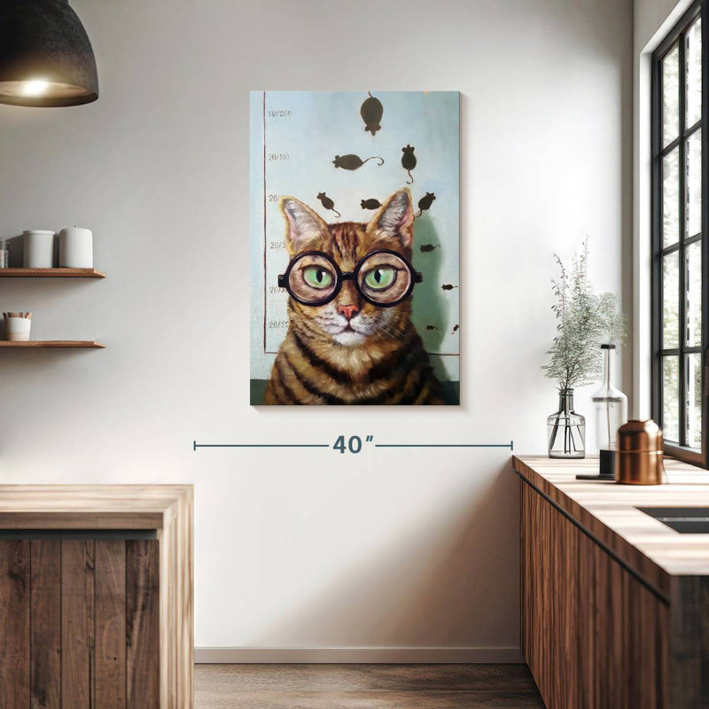 Examen des yeux Ketti Feline, H 39 po x l 26 po