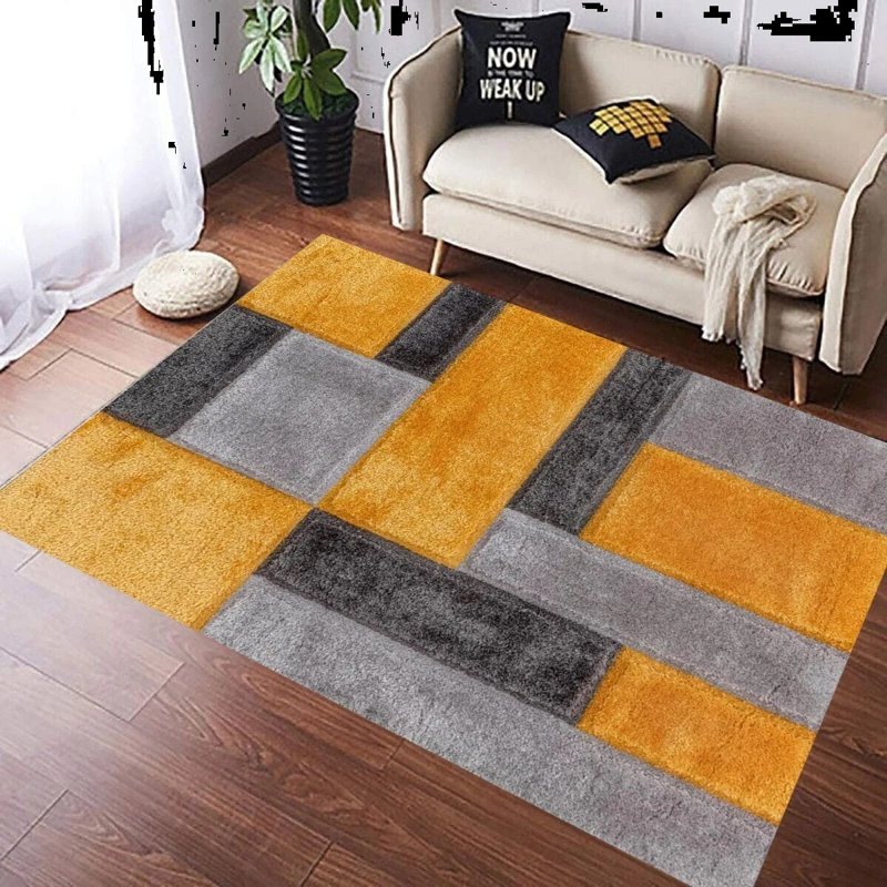 New Large Shaggy Area Rugs Hallway Living Room Bedroom Carpet Floor Mats, Rectangle 120 x 170cm