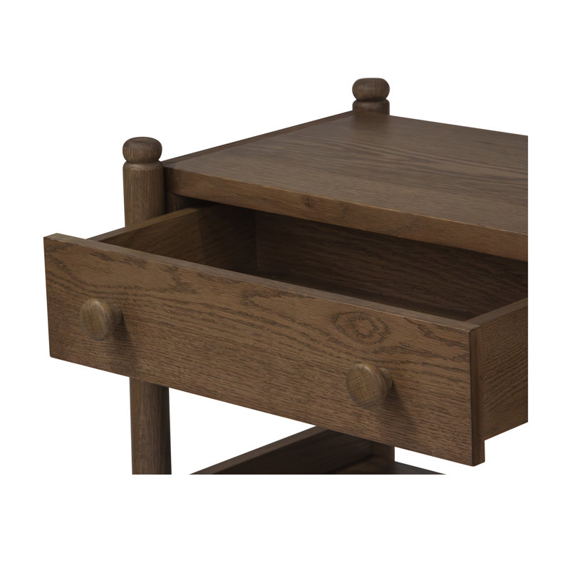 Console en chêne Tanisha