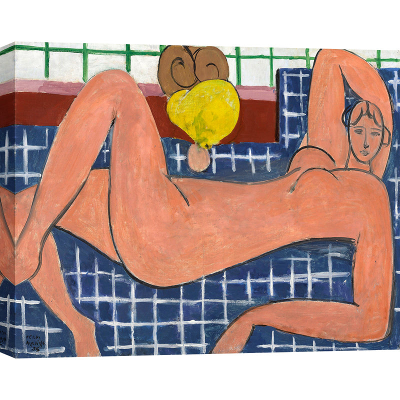 3HM7468 Henri Matisse - Wrapped Canvas Print, 100 cm H x 70 cm W