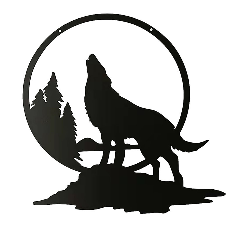 Décoration loup