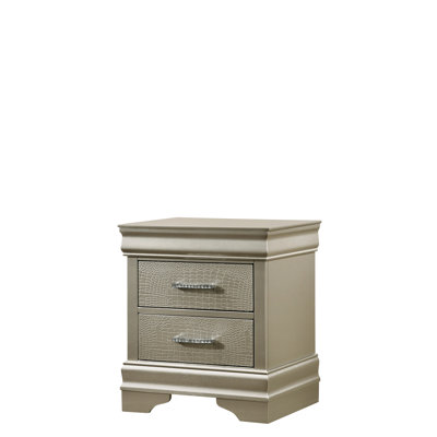 Table de chevet 2 tiroirs Caseville