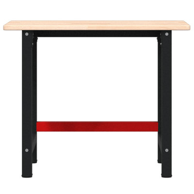 Solid Wood Top Workbench