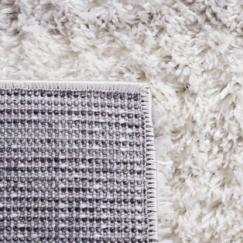 Tapis abstrait Omaury Performance, Carré 7 pi