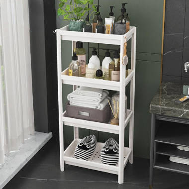 Jonnell Freestanding Shower Caddy Rebrilliant