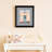 Black Wood Matte Picture Frame with Mat-70819737