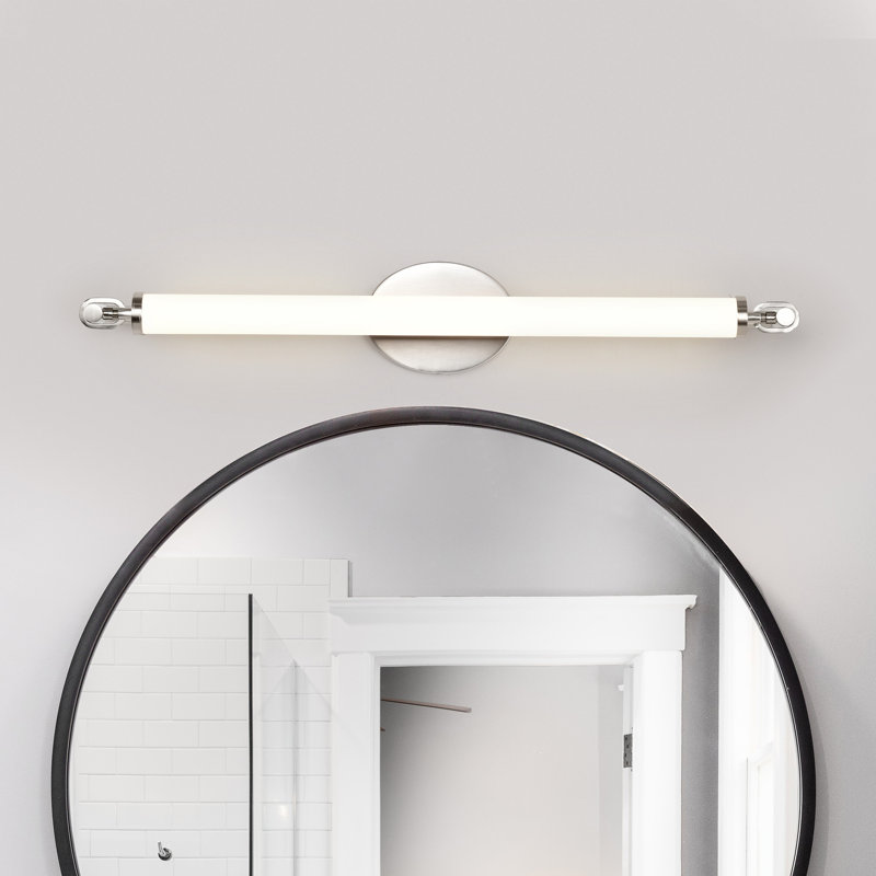 Misaye - LED Vanity Acrylic Lens, Brushed Nickel