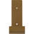 2"W x 8"D x 6"H Steel Hanging Shelf Bracket, Hammered Gold-933098863-933098854