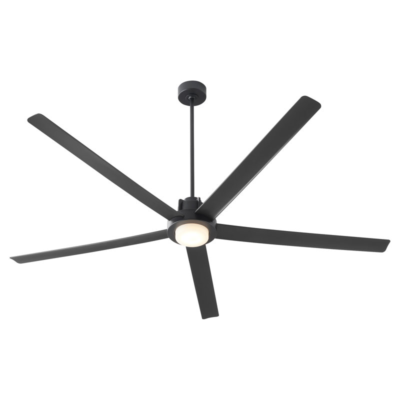 Audey 80'' Ceiling Fan, Black