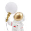 Lampe de table astronaute en résine avec lumière DEL