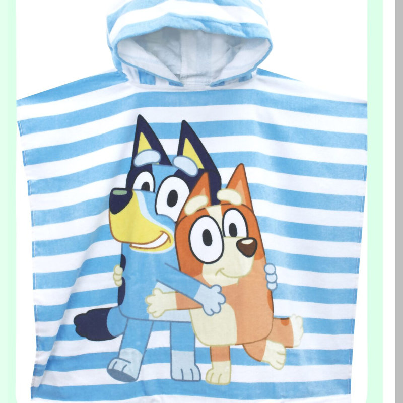 SunnySplash Kids Hooded Towel Poncho - Perfect for Swim, Pool, and Beach Adventures
