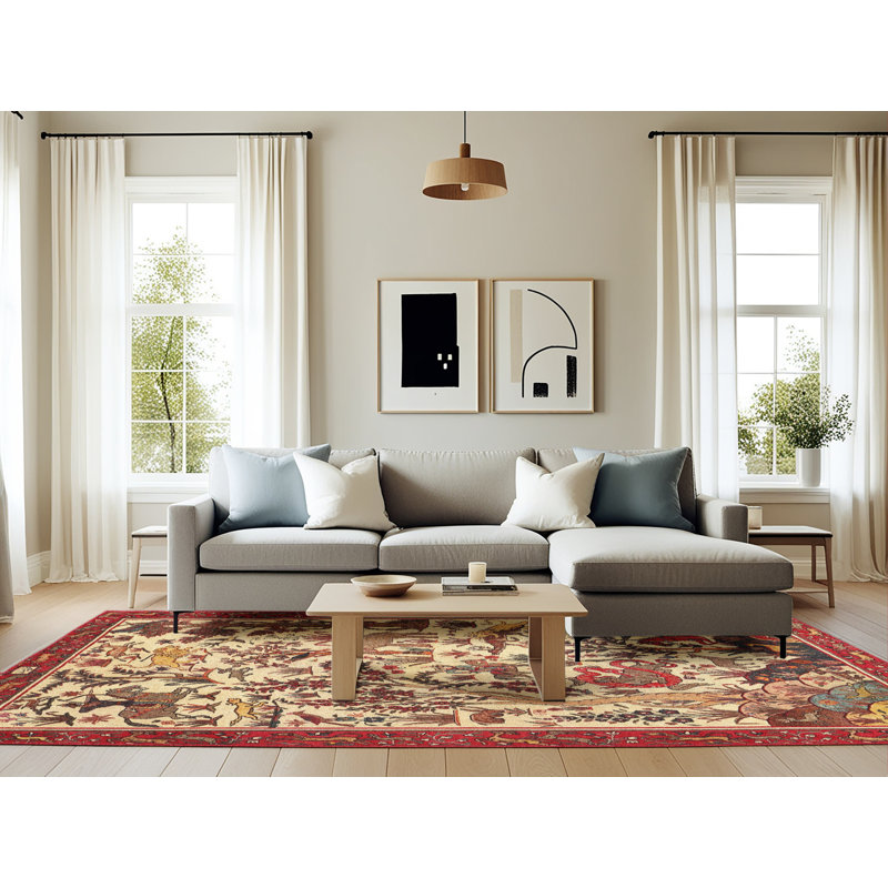 Indoor Rug, Rectangle 6' x 9'