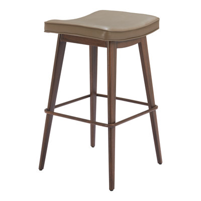 Divat Barstool Taupe & Walnut