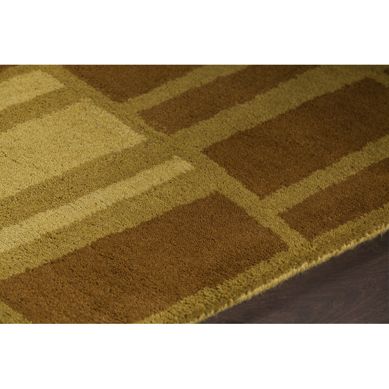 Tapis Abbeville, Rectangle 5 pi x 7 pi, Brown/Green
