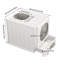 Cusson Enclosed Litter Box with Scoop