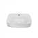 The Renovators Supply Inc. 16.37'' Ceramic, White Ceramic Rectangular Bathroom Sink