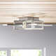 Sataria 8 - Light 29.25" Unique/Statement Geometric LED Flush Mount
