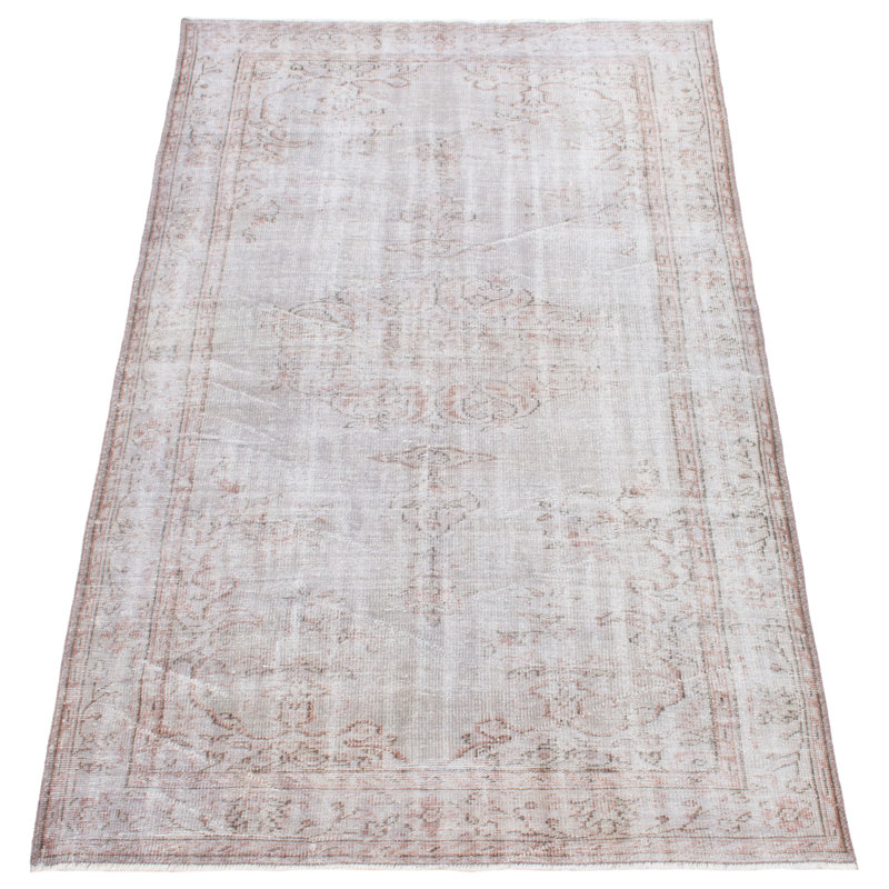 Tapis crème foncé à transition de couleur 5 pi 9 po x 9 pi 7 po