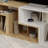 Glis Corner TV Stand Versatile and Stylish Media Unit for Modern Living Spaces-685515031
