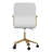 Hargrove Taytum Mid-Back Swivel Faux Leather Desk Chair with Padded Seat and Arms by Martha Stewart-89798298-89812704