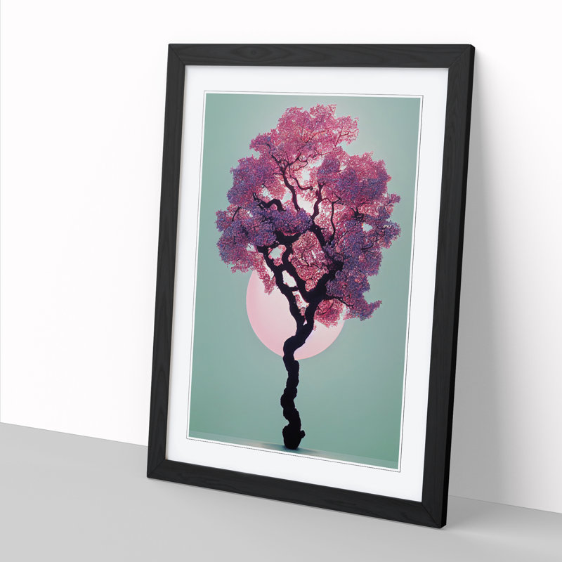 FRM-V0523-1879X Plum Tree Vision - Picture Frame Print