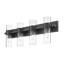 Ensemble de meuble-lavabo 4 lumières Masi-1628515921