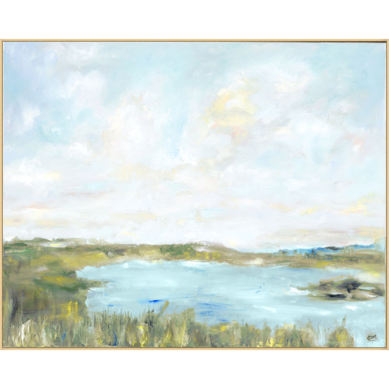 «Liquide Tranquility», reproduction sur toile flottante