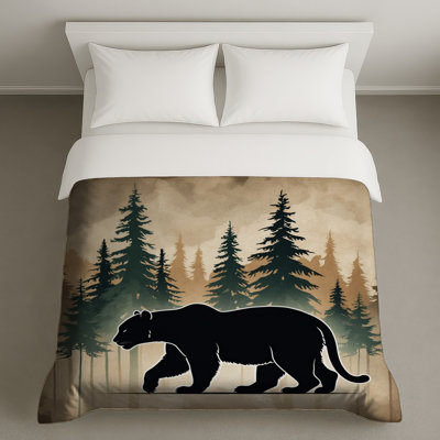 Housses de couette ours en forêt