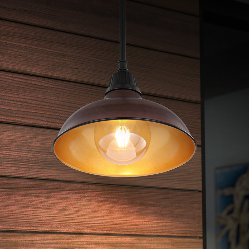 Mamani Outdoor Pendant, Copper