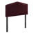 Cosette Performance Velvet Twin Size Headboard in Mulberry-562061200