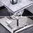 Ashonda 22'' Tall Silver End Table