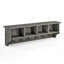 Portemanteau mural 48 po Pomona, gris ardoise-1591776397